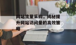 网站流量采购，揭秘提升网站访问量的高效策略