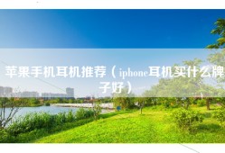 苹果手机耳机推荐（iphone耳机买什么牌子好）