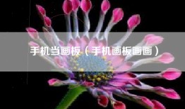 手机当画板（手机画板画画）